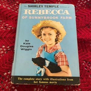 Shirley Temple Rebecca of Sunnybrook Farm Book